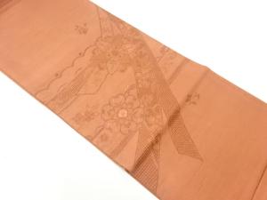 汕頭刺繍花模様袋帯